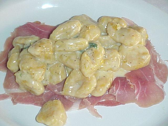 Pumpkin Gnocchi with Sage Butter