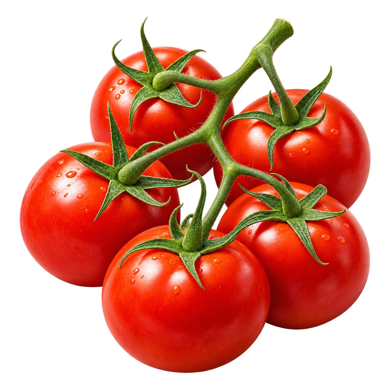 Vine-ripe tomatoes attached to the vine ingredient icon