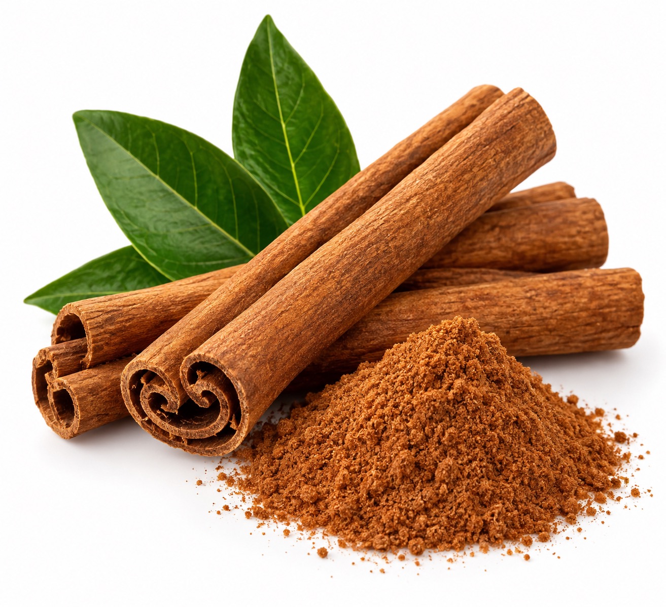 Cinnamon sticks and ground cinnamon ingredient icon