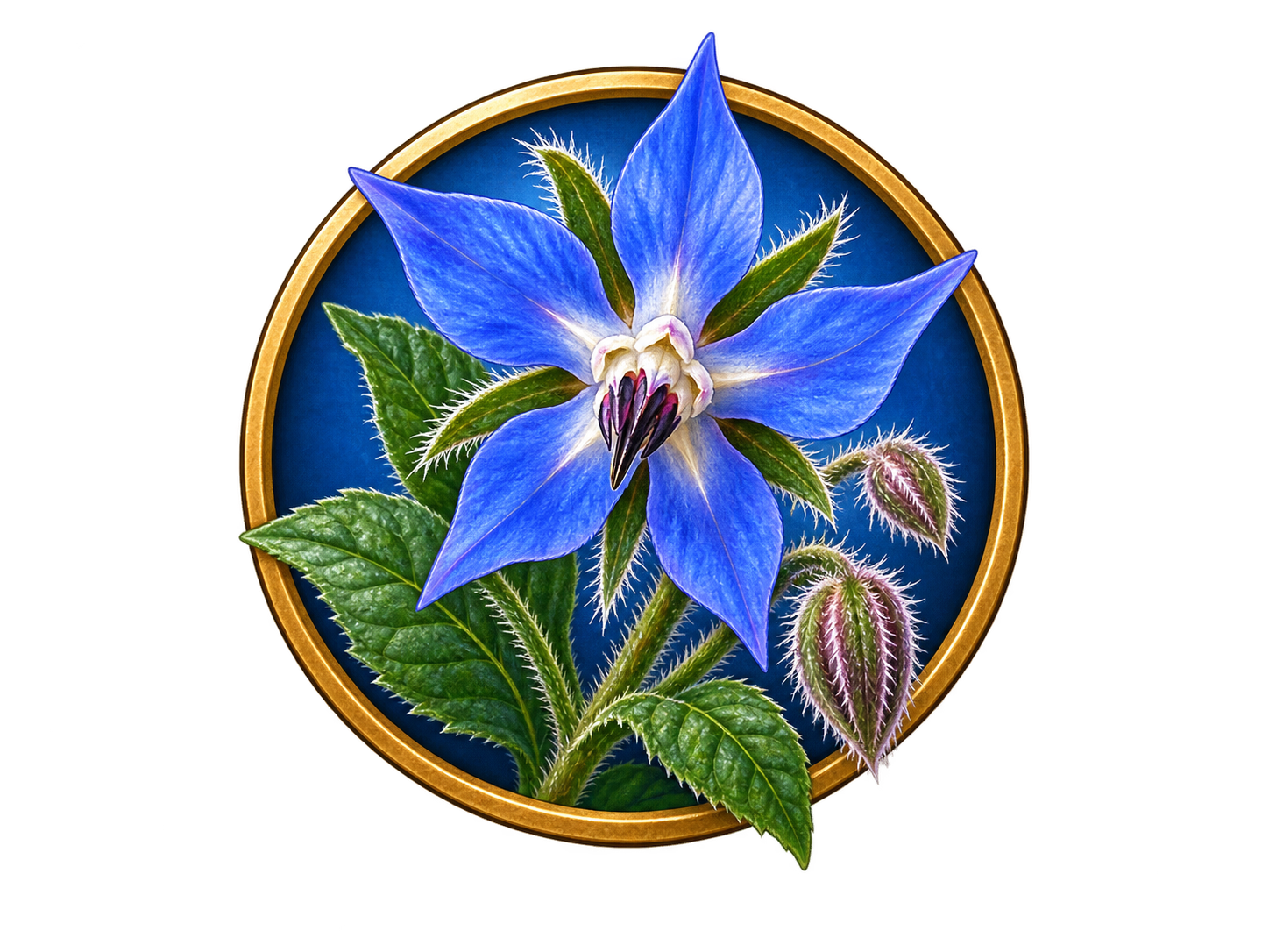 Borage Flowers Ingredient Library ingredient icon