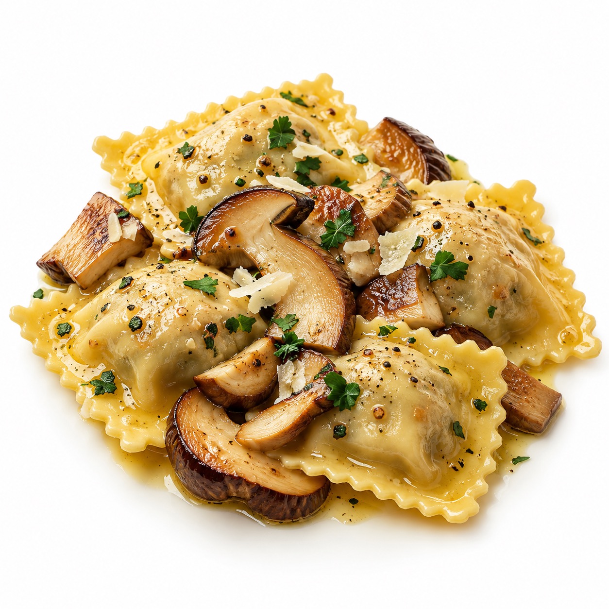 Porcini Mushroom Ravioli ingredient graphic