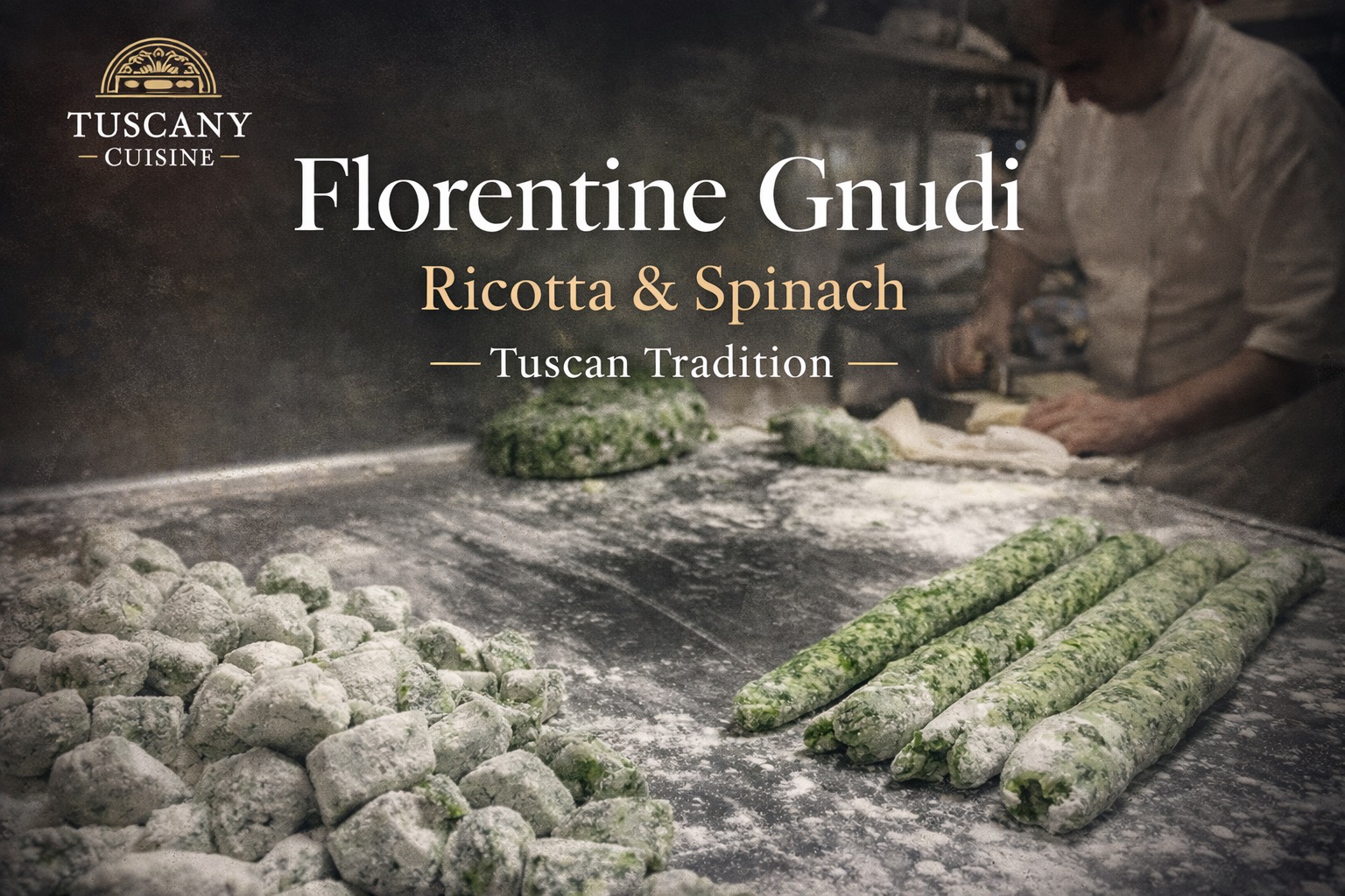 Florentine gnudi ricotta and spinach Tuscan preparation