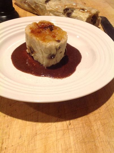 Magic Paper Bread Pudding