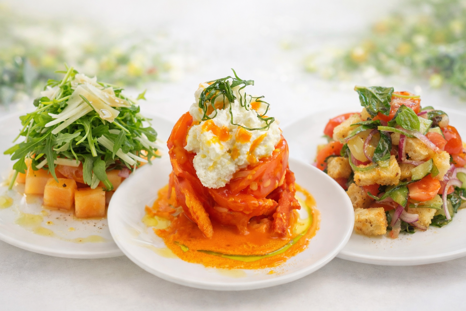 Tuscan salad hero graphic