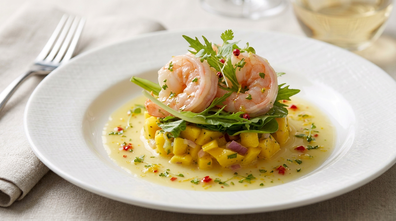 Mango and Shrimp Salad