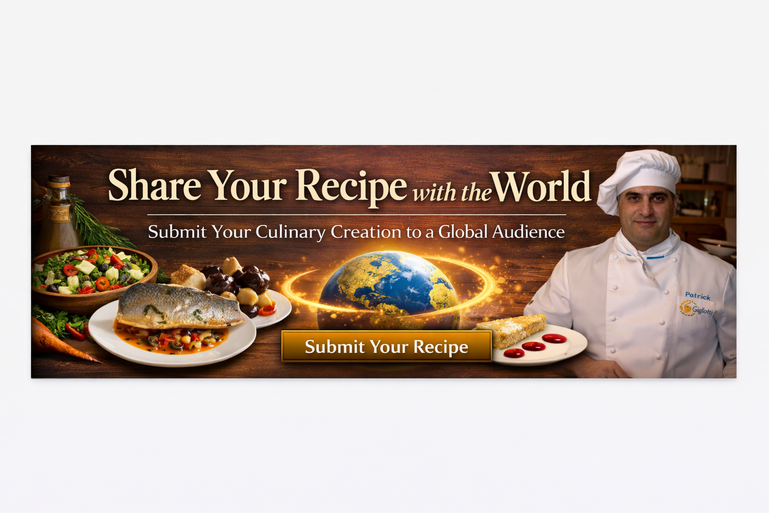 Share Your Recipe with the World - Submit Your Recipe
