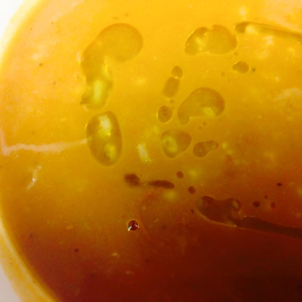 Traditional Tuscan farro soup with borlotti beans