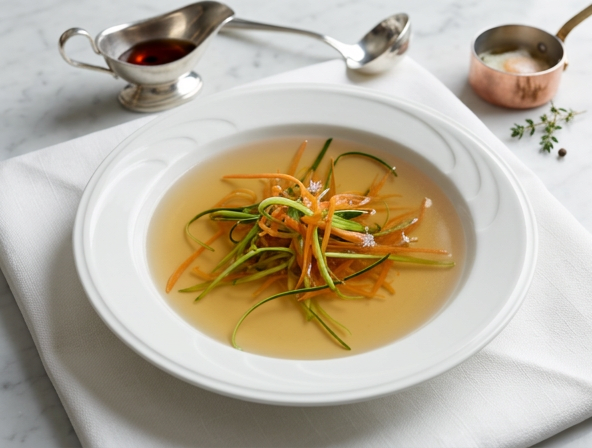 Chicken consommé