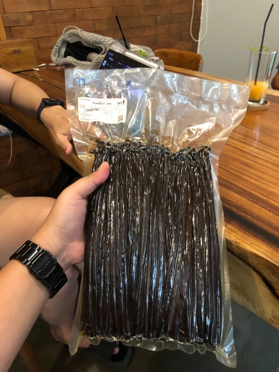 Indonesian vanilla beans