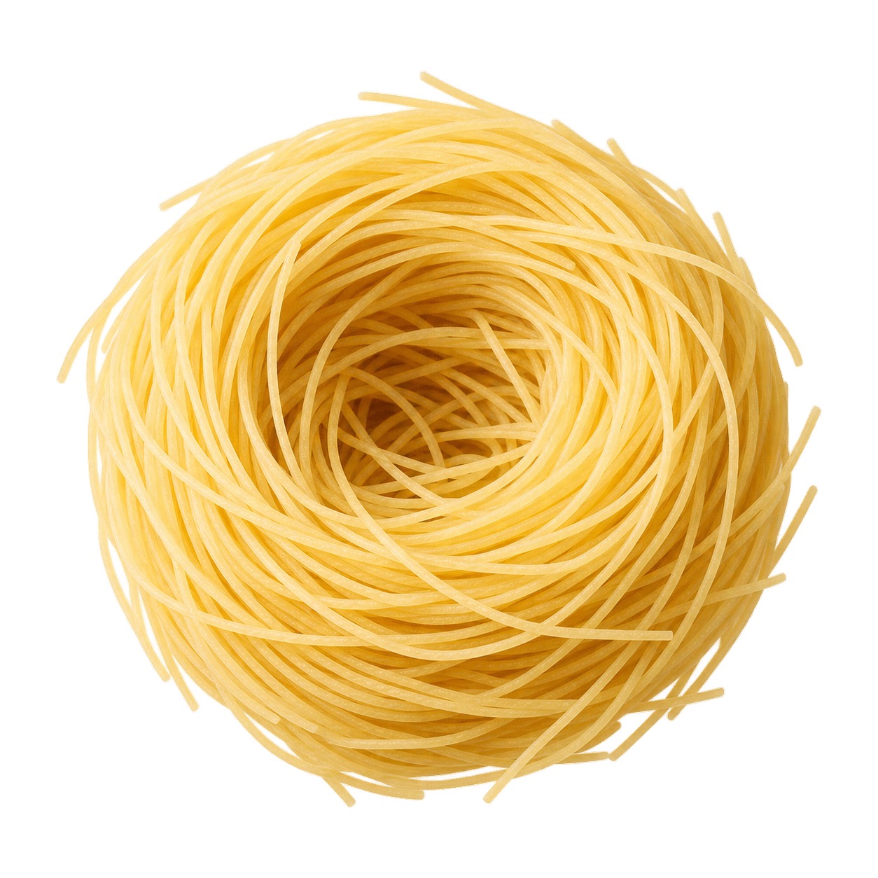 Cappellini dry pasta